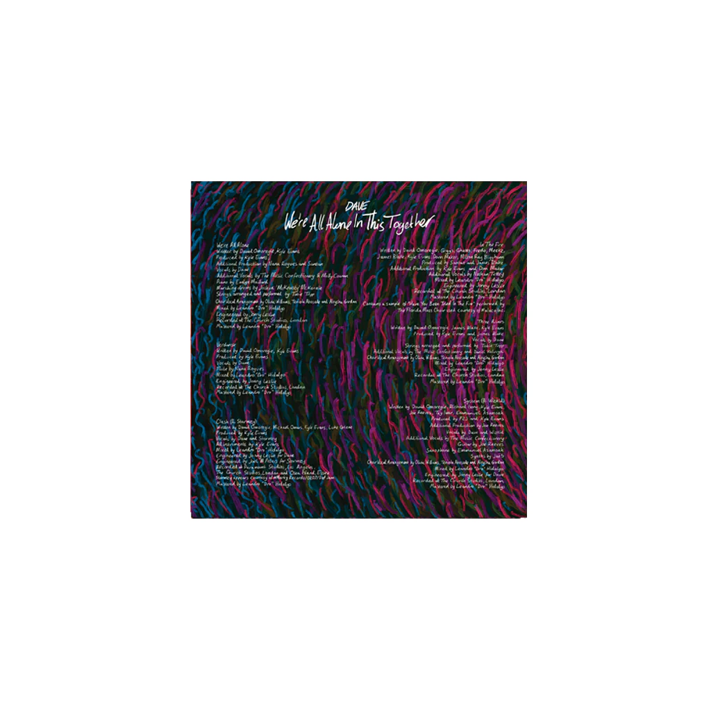 Dave - We're All Alone In This Together Deluxe Vinyl